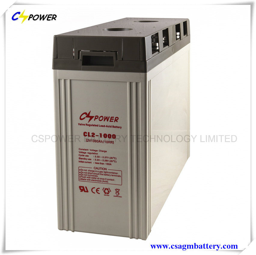2V 1000ah Deep Cycle Sealed Gel Storage Battery for Solar