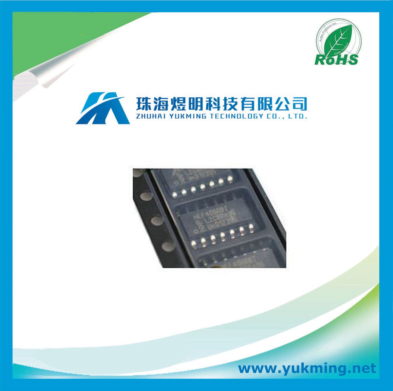 Integrated Circuit Hef4066bt of Analog Switch IC NXP
