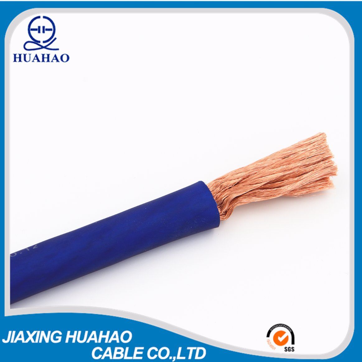 2AWG Copper Condcutor Matted Sheath Car Power Cable