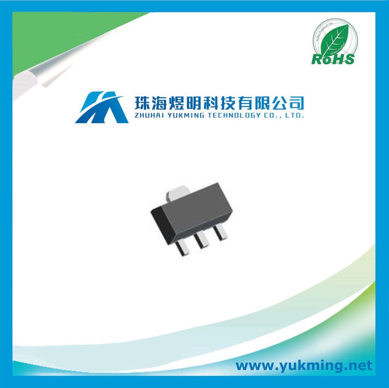 Integrated Circuit L79L15acutr of Negative Voltage Regulator IC