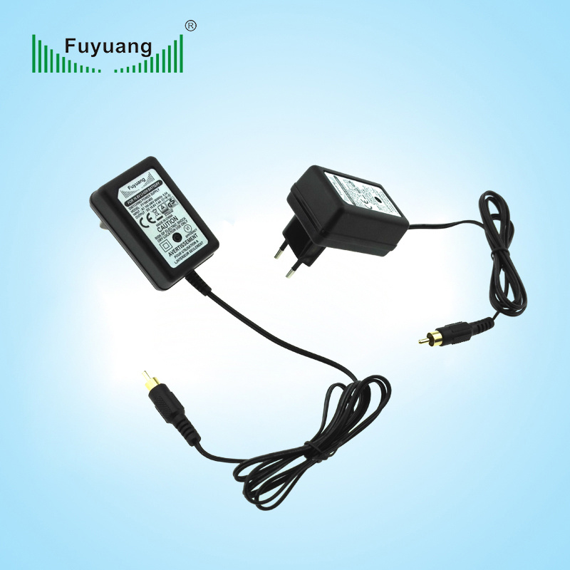 Plug-in Type RCA Connector 2A 8.4V Li-ion Battery Charger