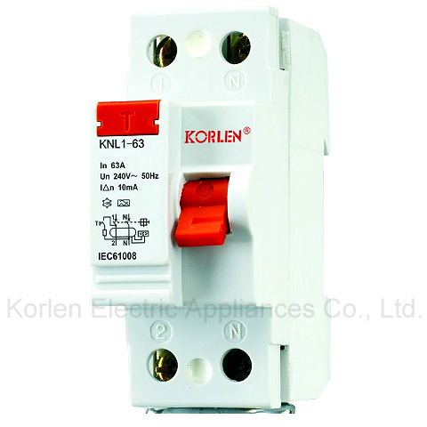 F360 Residual Current Circuit Breaker Knl1-63