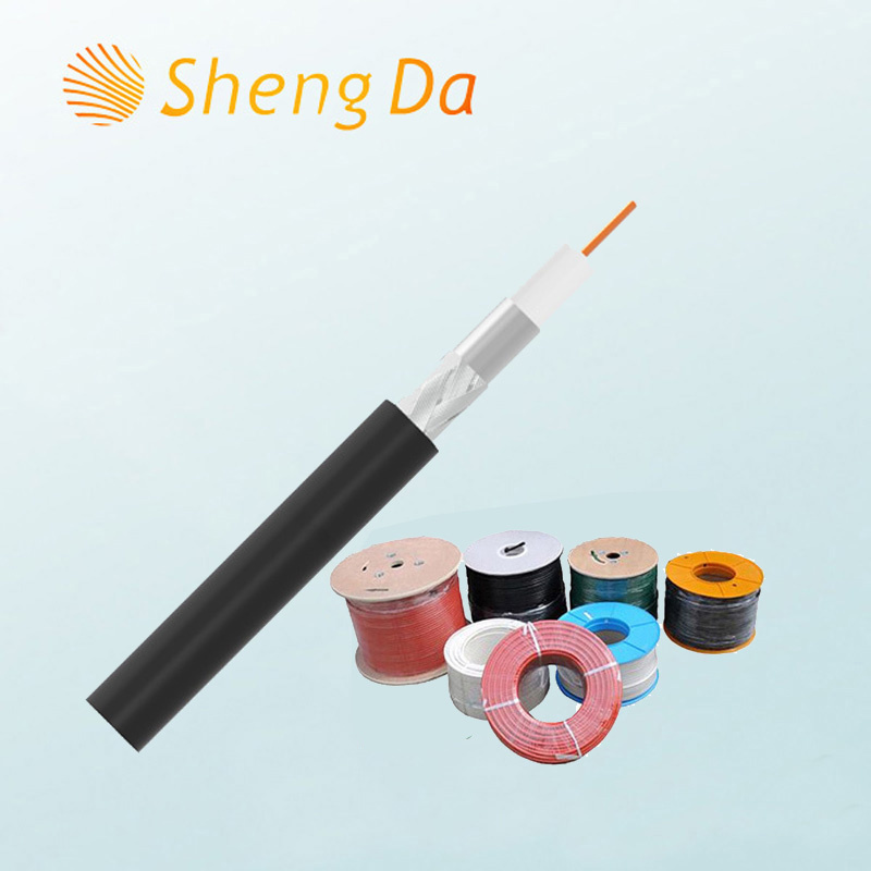 Flexible 75 Ohm Digital Communication Satellite Coaxial Rg Cable