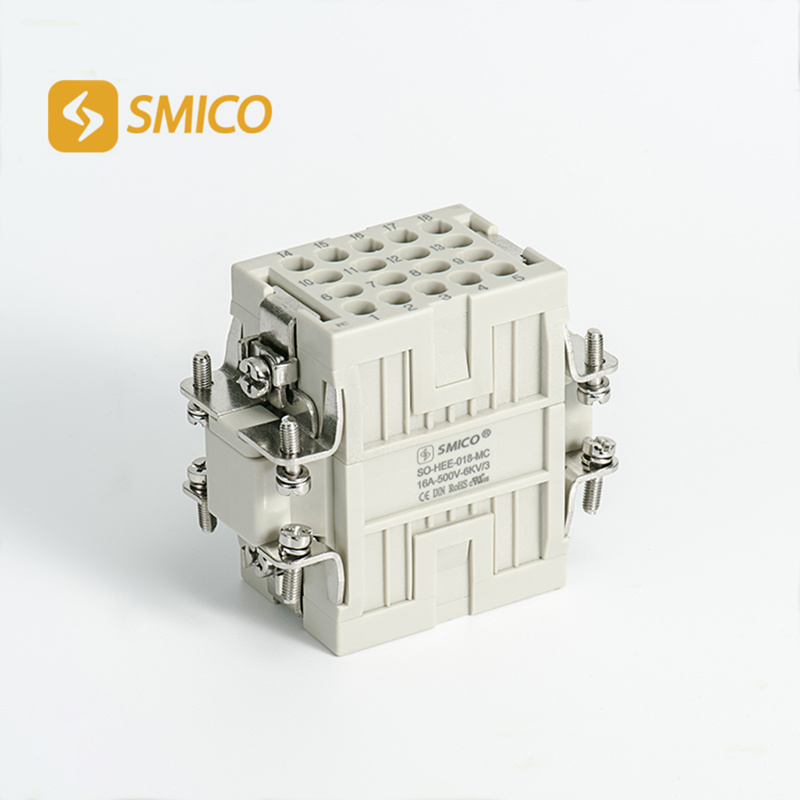 Hee-018 Male Female Inserts Rectangular Crimp Terminal Connector