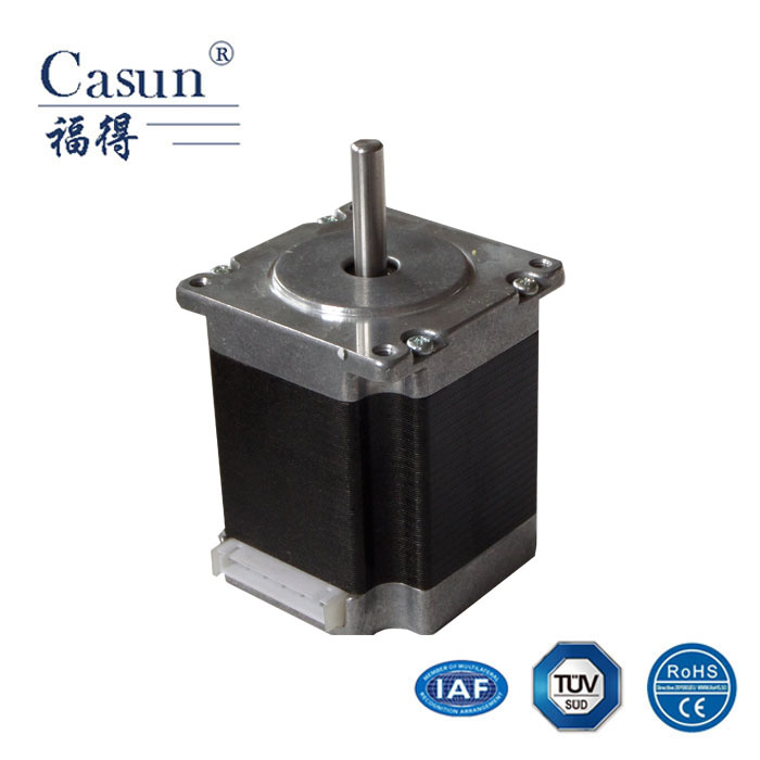 Bipolar 57mm Hybrid Stepper Motor (57SHD0008-28M) with RoHS, High Precision 1.8 Degree Step Motor for CNC Application