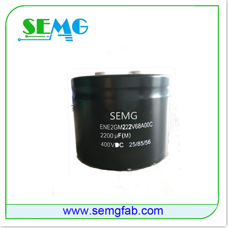400V 2200UF High Voltage Capacitor/Screw Bolt Capacitor