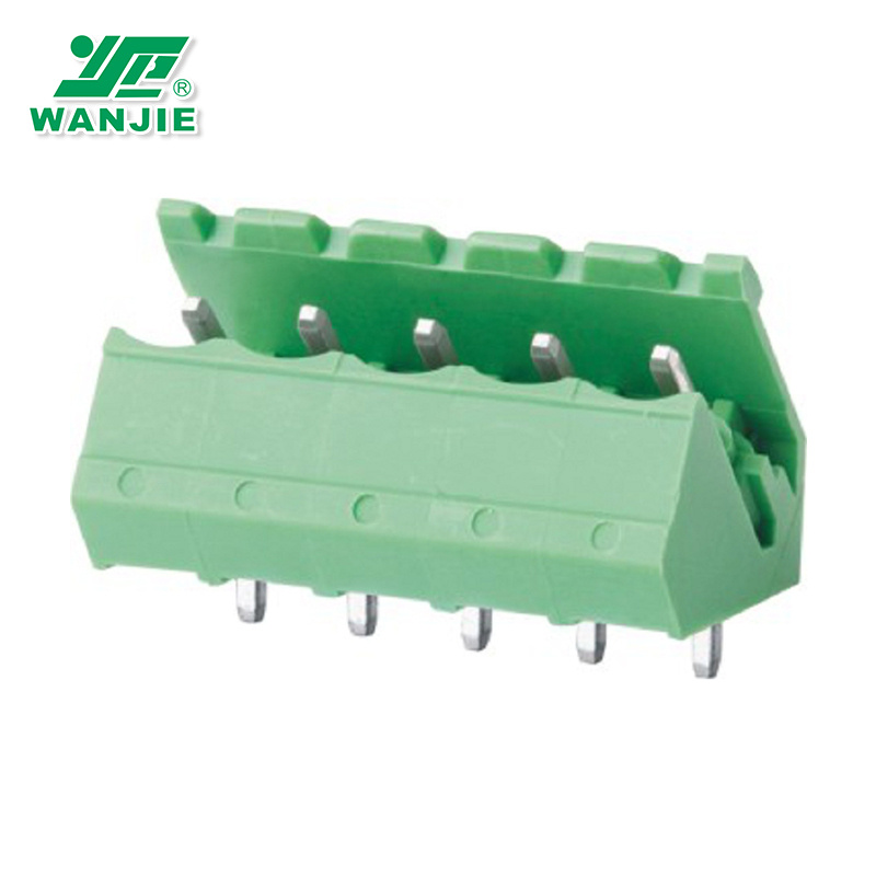 PCB Pluggable Terminal Block Male Female Electrical Connector Wj2edgl/LC/Lm, Pitch 5.08mm