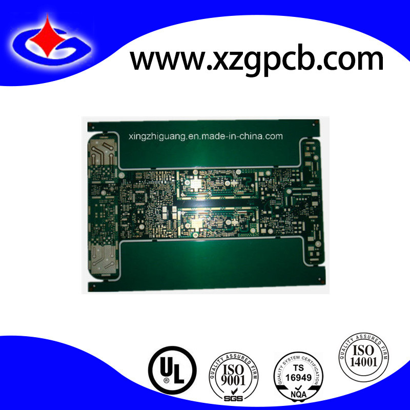 4 Layers Fr4+Isloar Getek Hybrid Imersion Silver PCB