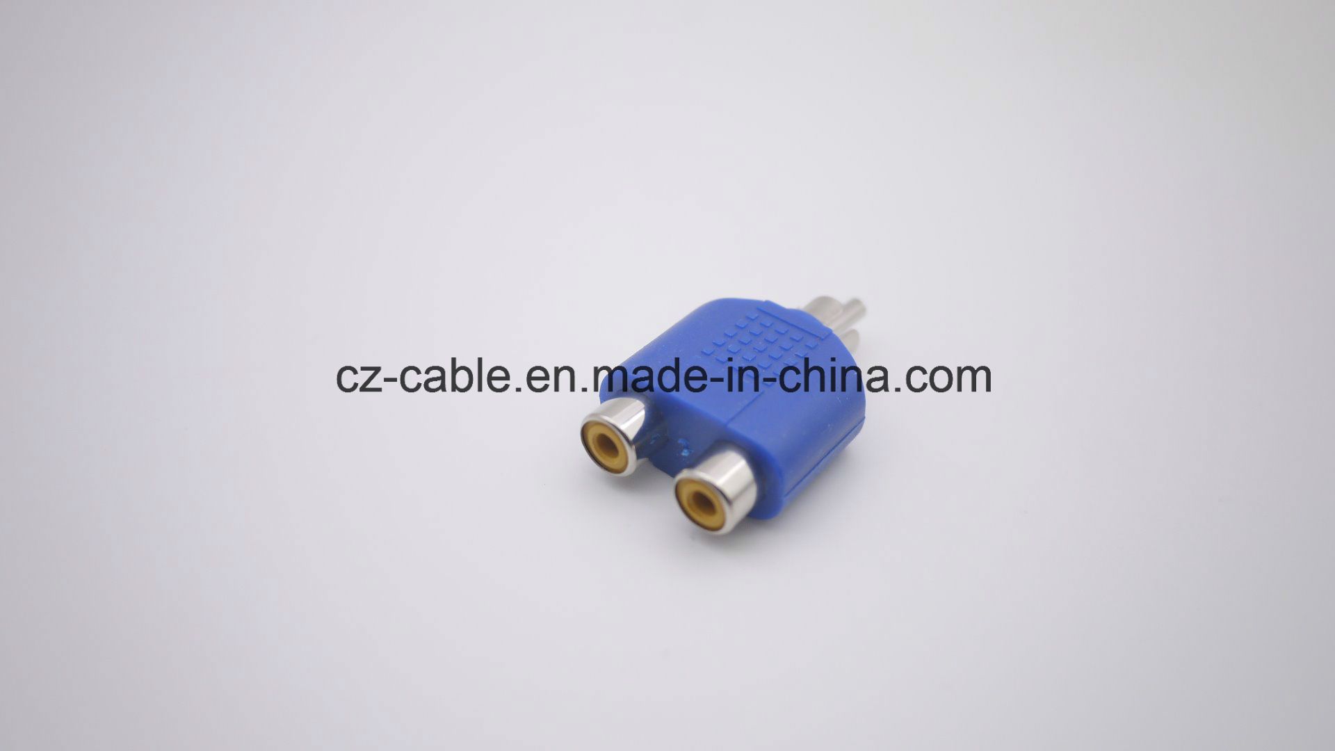 RCA Plug, RCA Plug to 2RCA Jacks with Colors