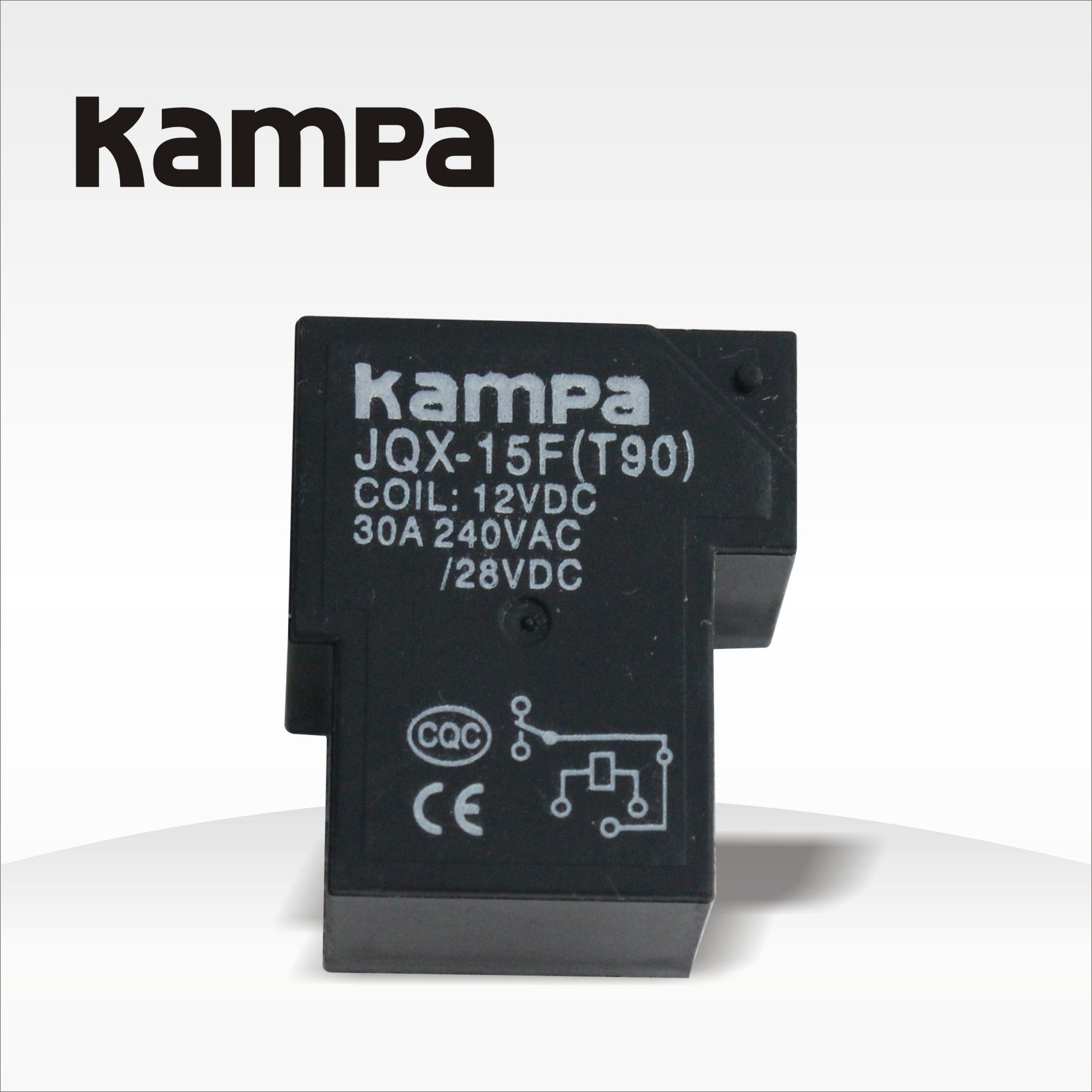 T90 12V 24V 30A T90 (jqx-15f) 5 Pin Mini PCB Relay