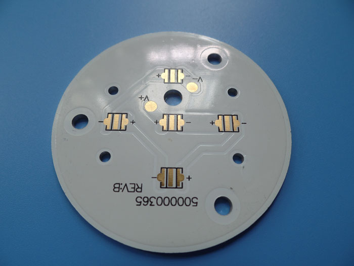 Single Sided Board Aluminum PCB Immersion Gold in LED Light
