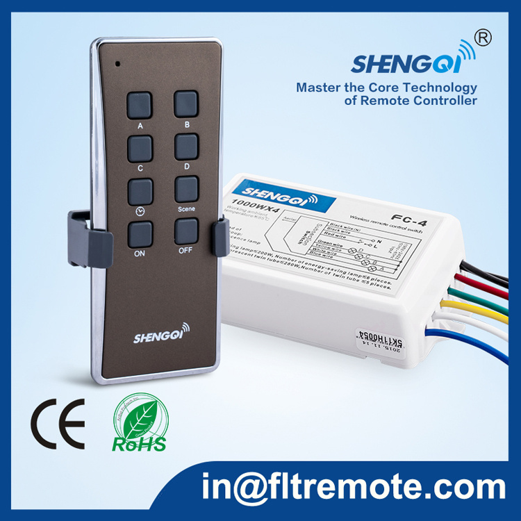 Wireless Remote Control Switch Controller System FC-4