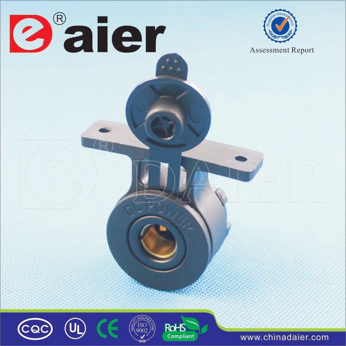 Daier 12V/24V DC Merit Power Socket Outlet with Bracket (DS5T15)