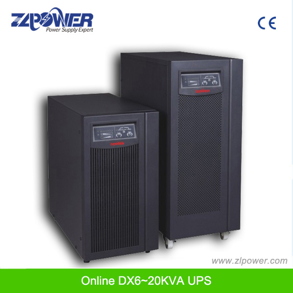 UPS--LCD High Frequency Online UPS Power 1KVA~20KVA, Pure Sine Wave UPS (EX1K-EX3/1 20KL)