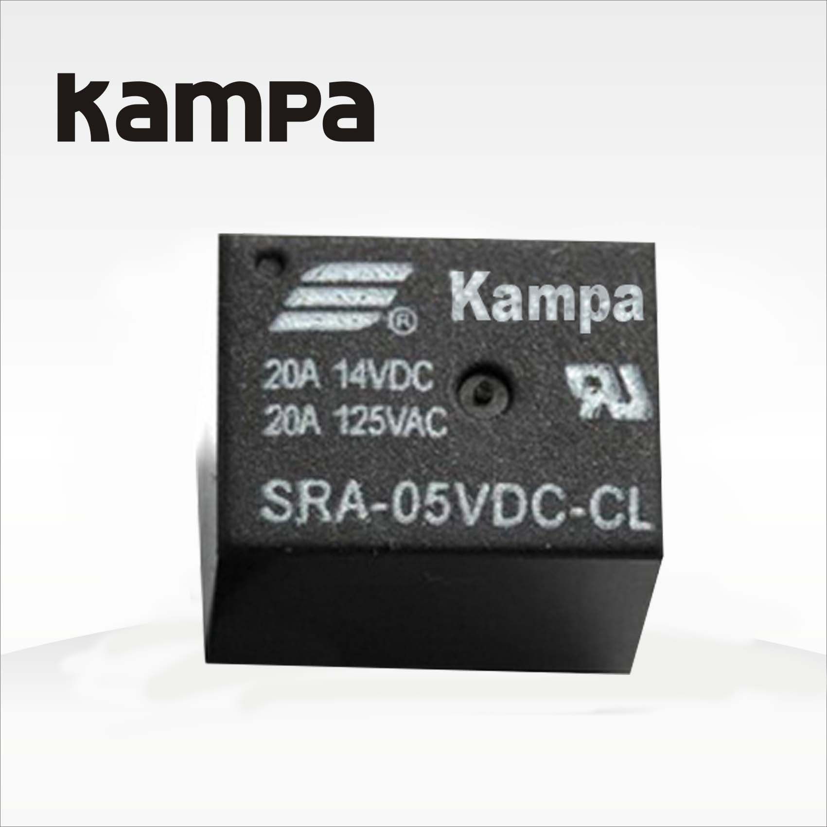 Sra-05VDC-Cl 20A 125V 5 Pins Spdt PCB Electromagnetic Relay