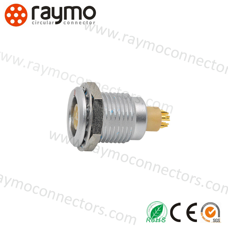 Video Camera Circular 0b 2pin Back Panel Mounting Socket/Connector