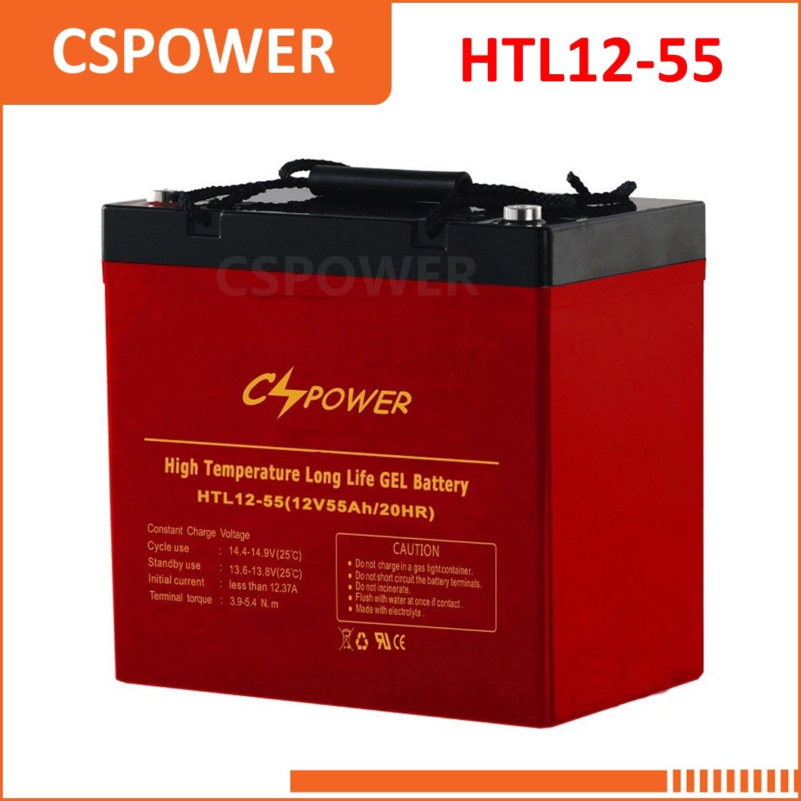 China Manufacture 12V55ah High Temperature Gel Battery - Telecom, USP Computer