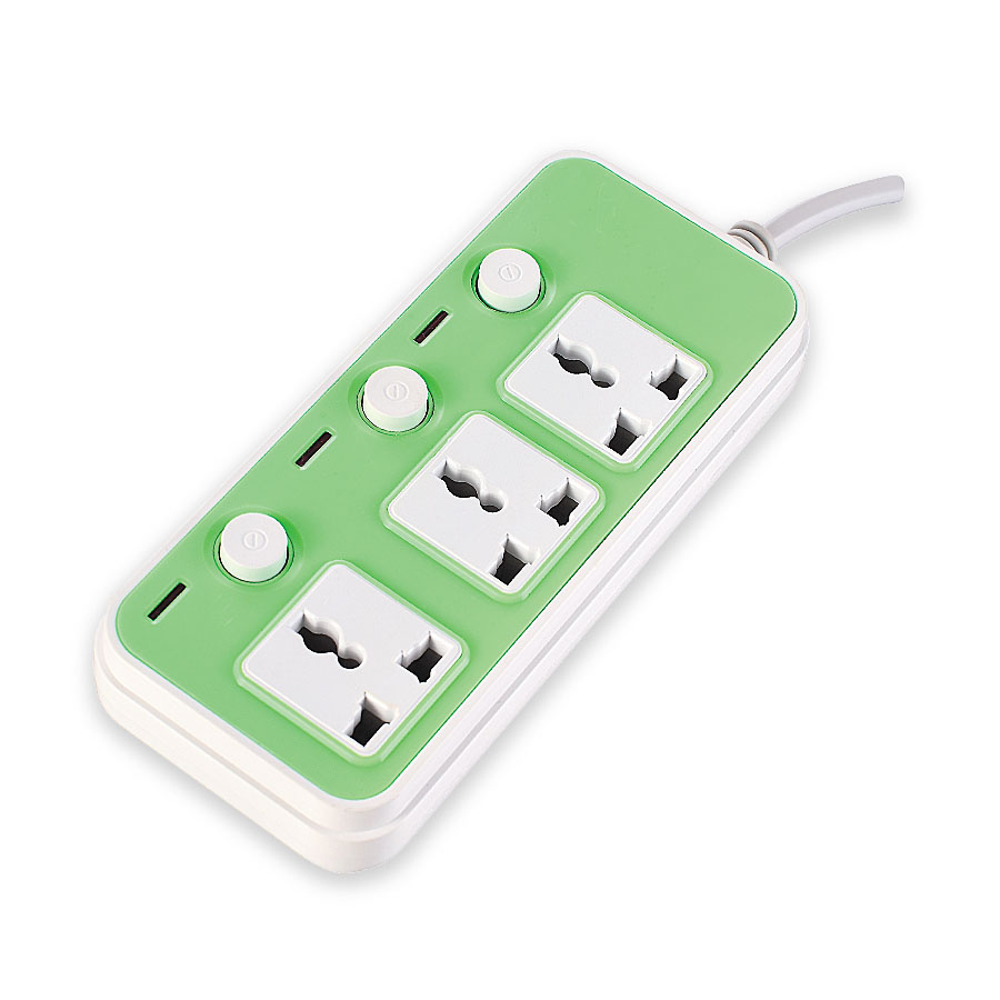 3 Way Plug and Switch Socket