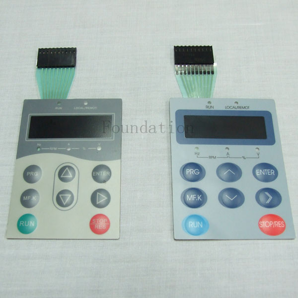 Panel Dome Overlay Touch Embossing Membrane Switch
