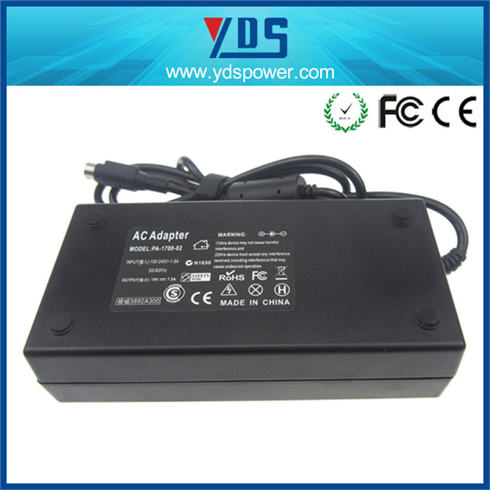 19V 4.9A Adapter with Round 4 Pin for HP