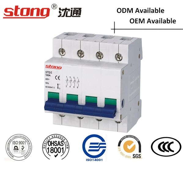 Std1 New Type Disconnector Insulator Switch MCB Circuit Breaker