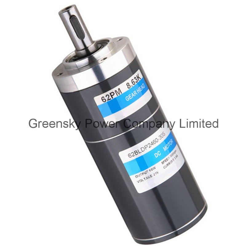 High Performance 60W Planetary DC Gear Motor