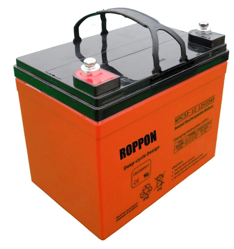 High Quality AGM Deep Cycle Battery 12V33ah