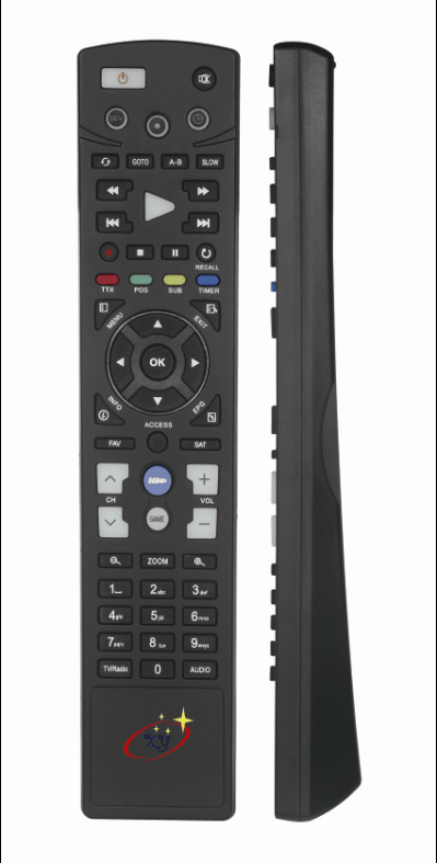 4 in 1 Universal Remote Control for TV/DVB/STB/Audio