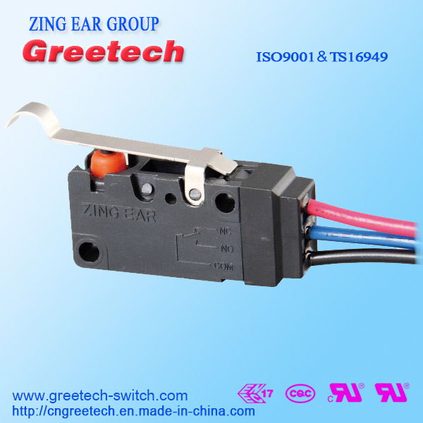 Waterproof and Dust Proof Micro Switch Used for Home Appliance