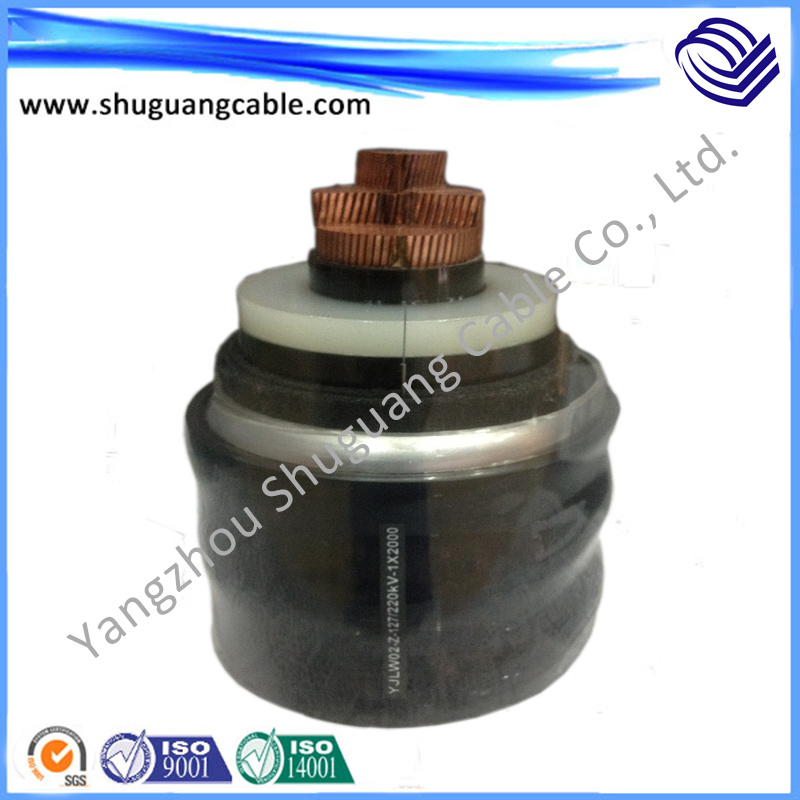 High Voltage XLPE Insulation PVC Sheath Electric Power Cable