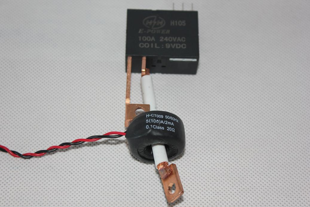 Relay with 100A CT