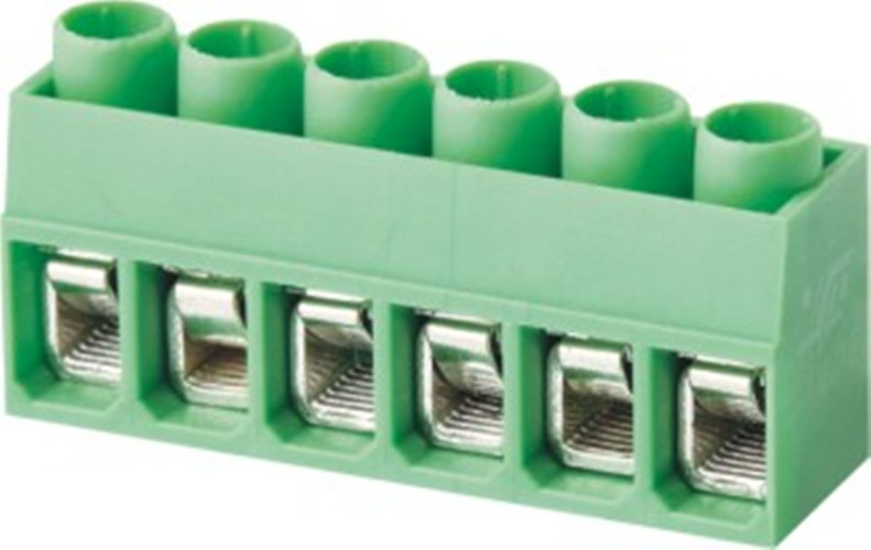 Wanjie PCB Terminal Block Connector with Right Angle Pin Header (WJ167R-5.0)