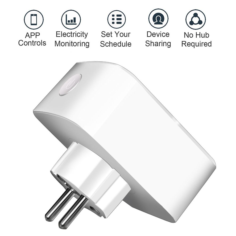 Amazon Alexa and Google Home Smart WiFi European Plug