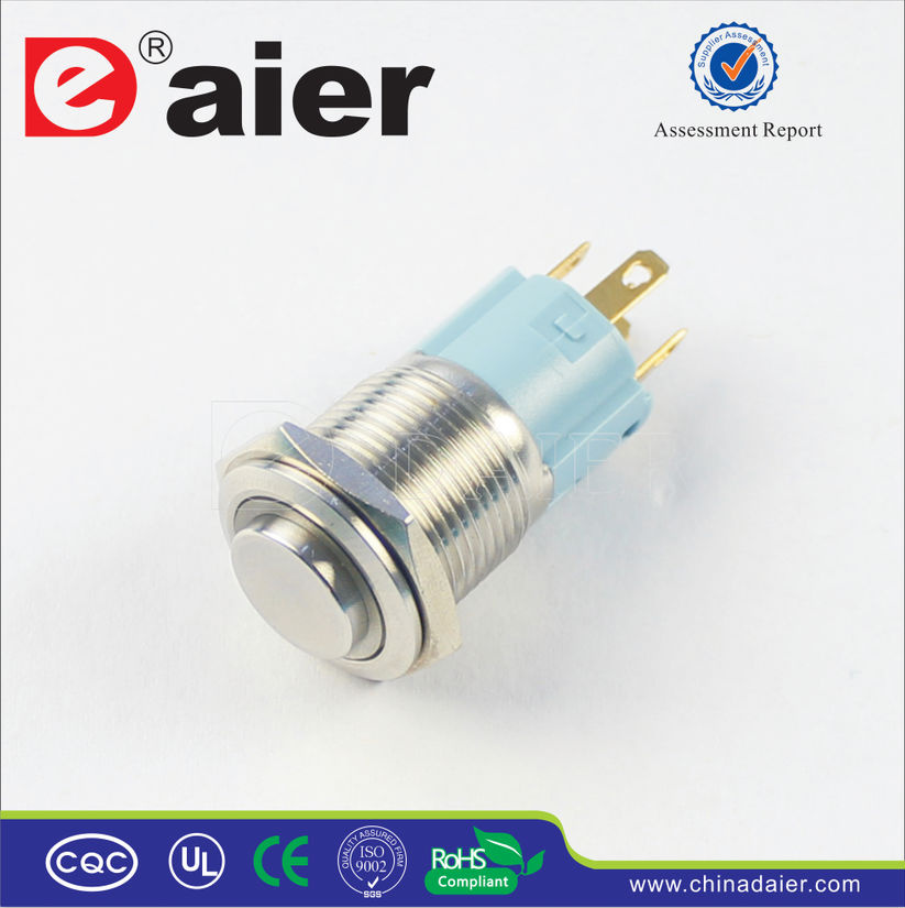 Ring Illuminated High Push Button Switch (LAS3-16H-11E)