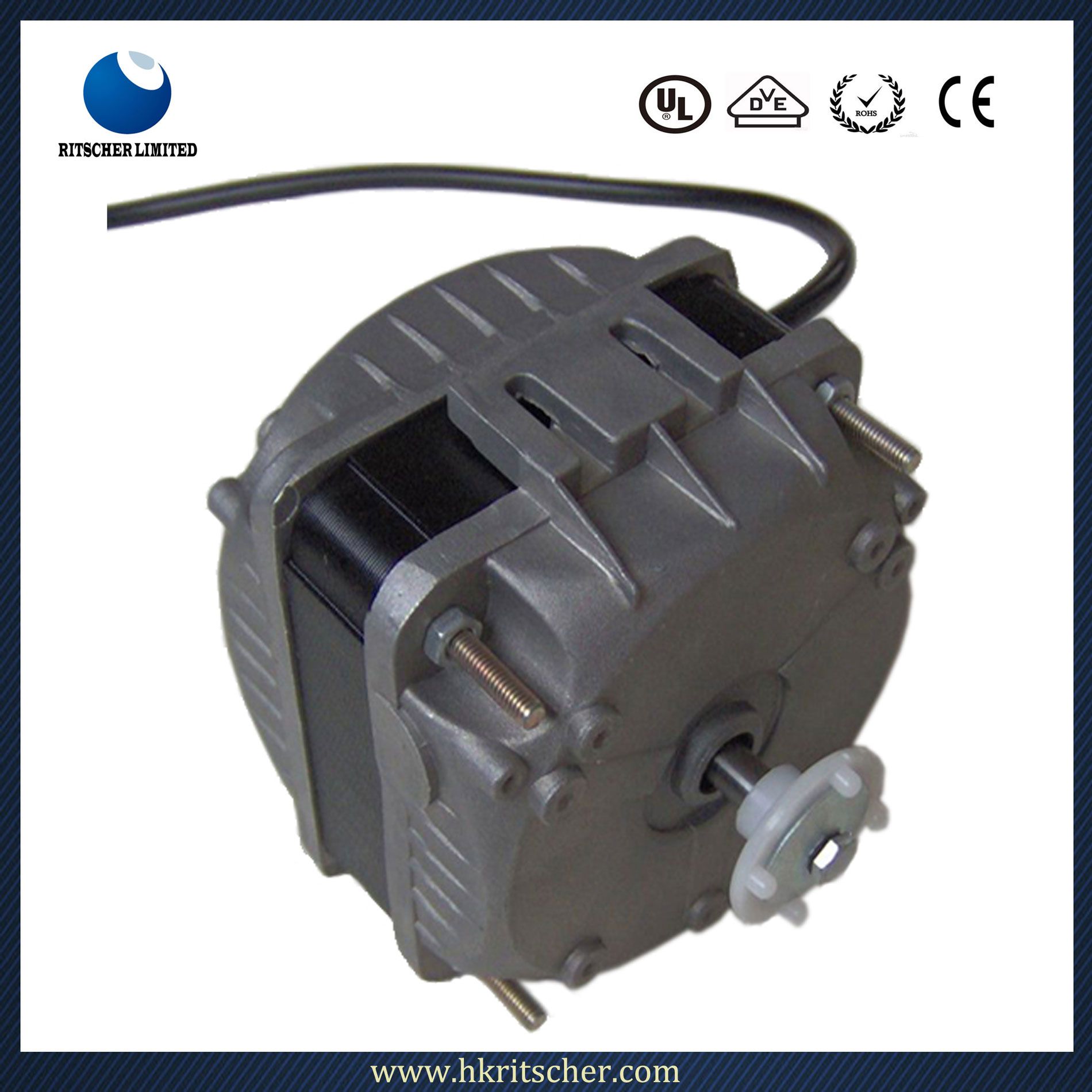 12-240V Single Phase Aluminum Motor for Home Application