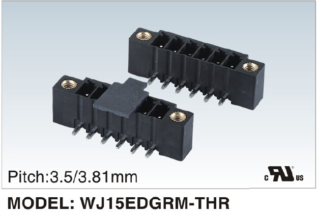 High Temperature Polyamide PCB Terminal Block (WJ15EDGRM-THR)