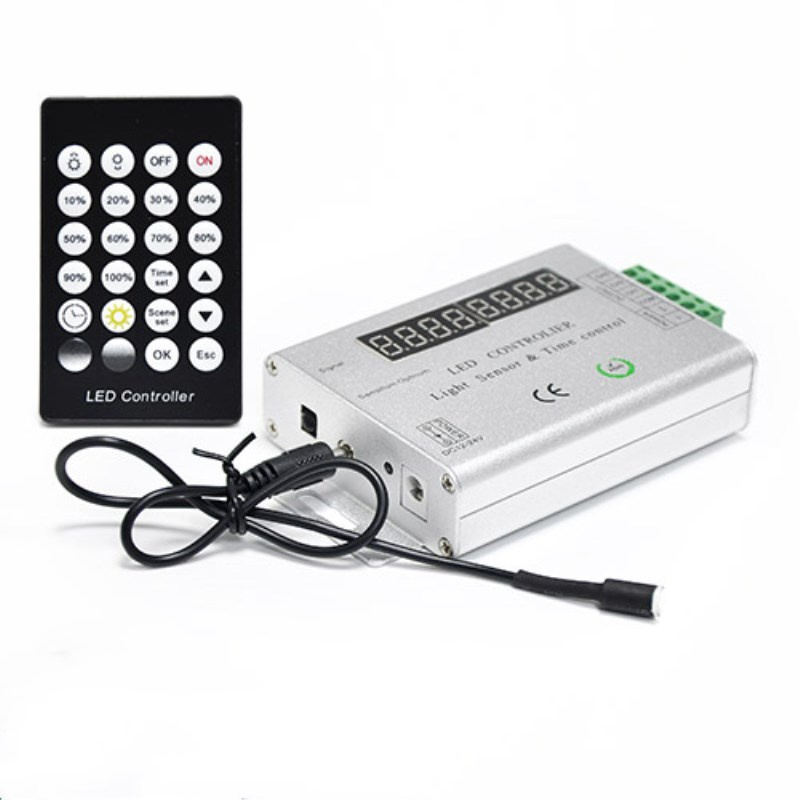 Light Sensor and Time LED Controller