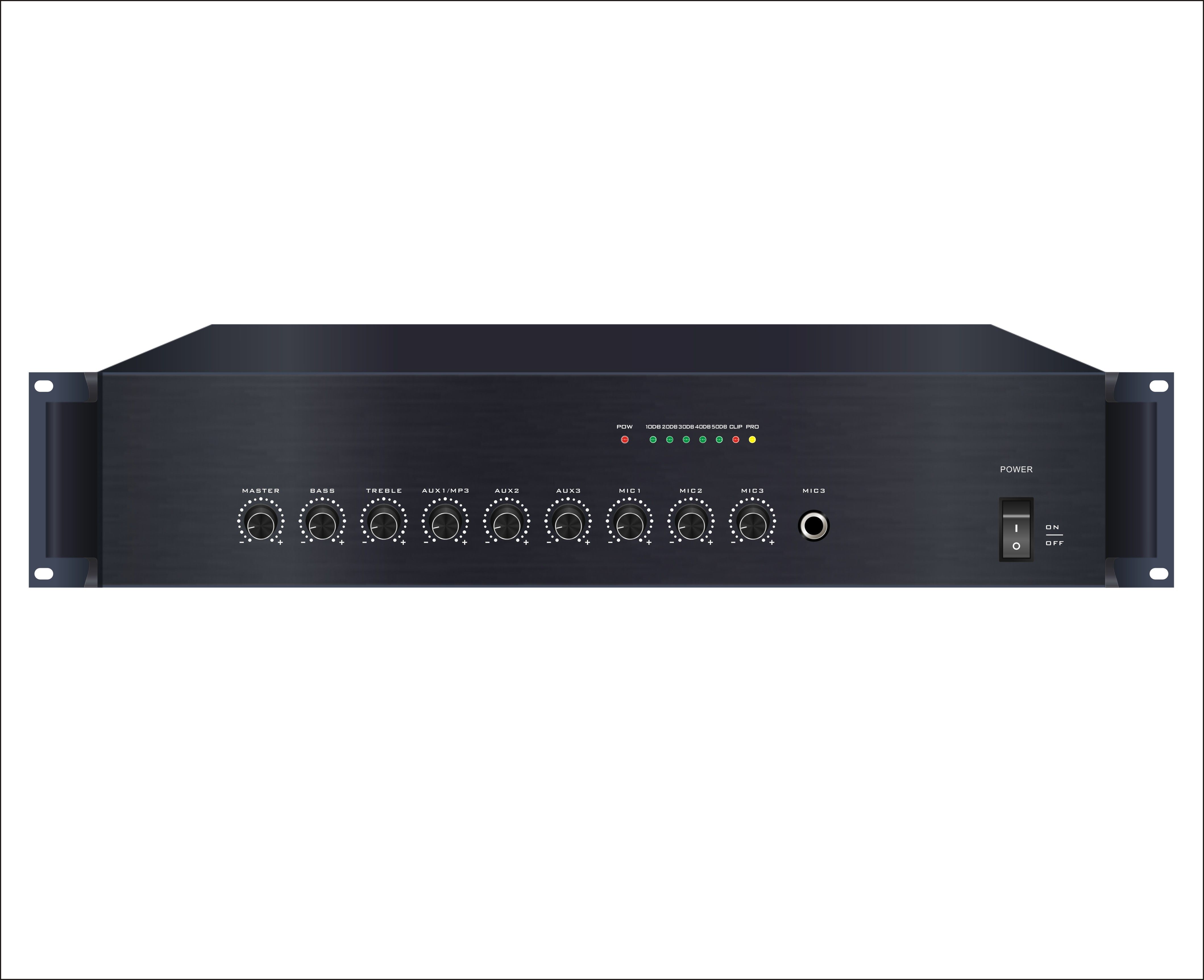 460W Public Address System Mixer Amplifier
