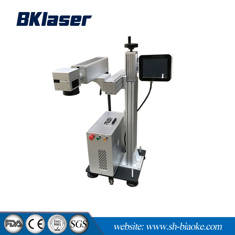 Online Flying Fiber Color Laser Marking Machine for Pipe