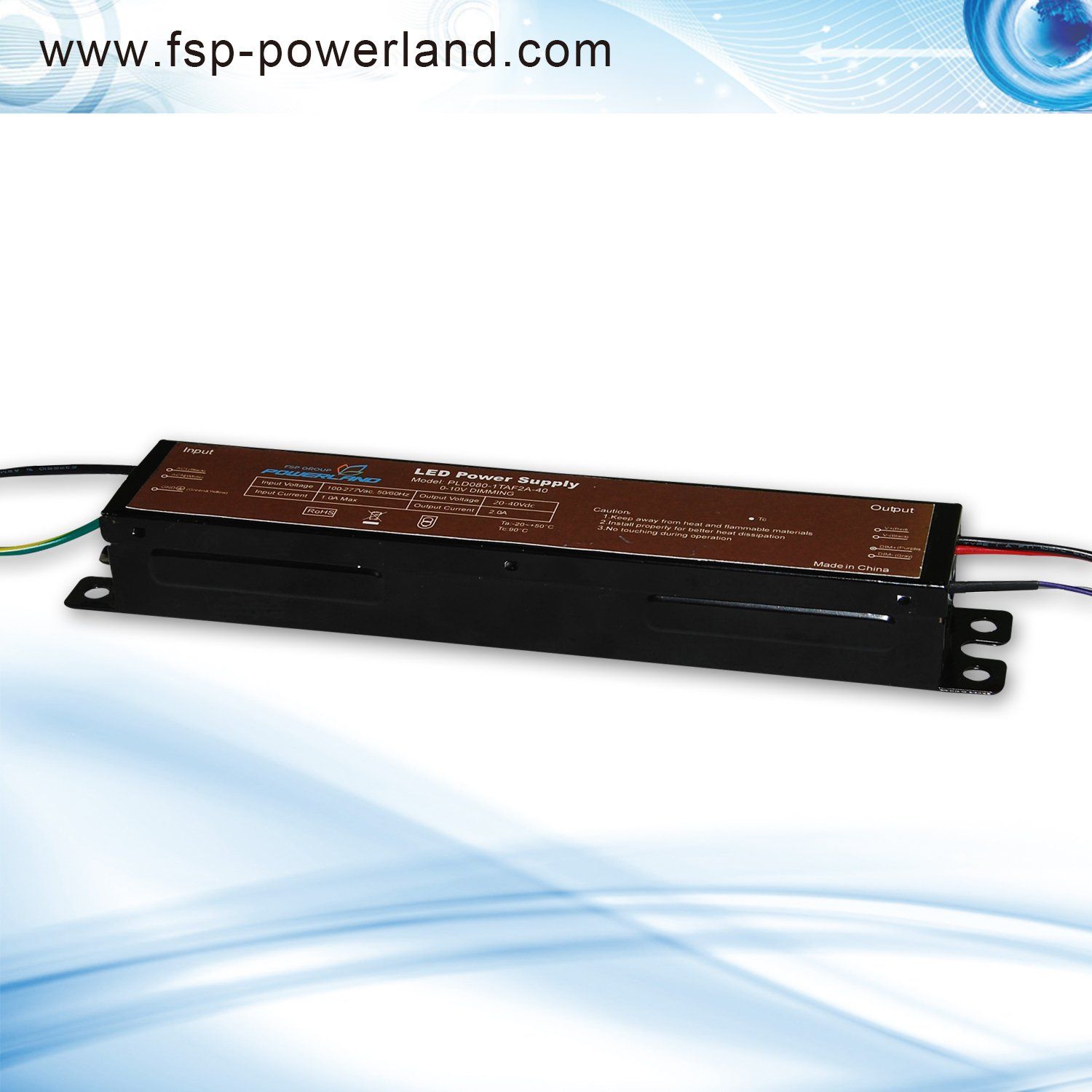 80W 0.7A Indoor Constant Current Dimmable LED Driver
