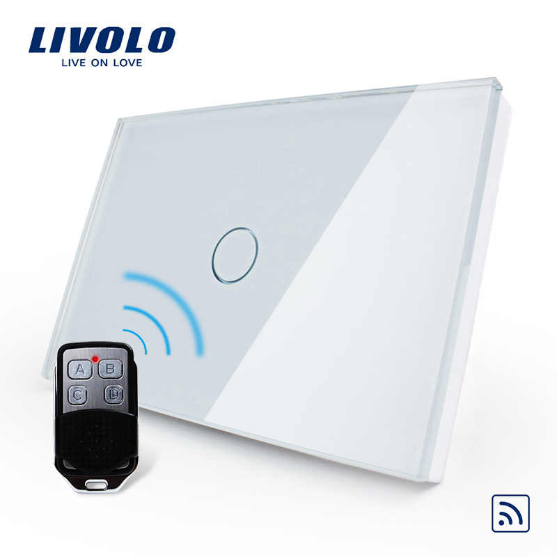 Remote Control Switch Touch Glass Panel Wall Light Switch (VL-C301R-81/82)
