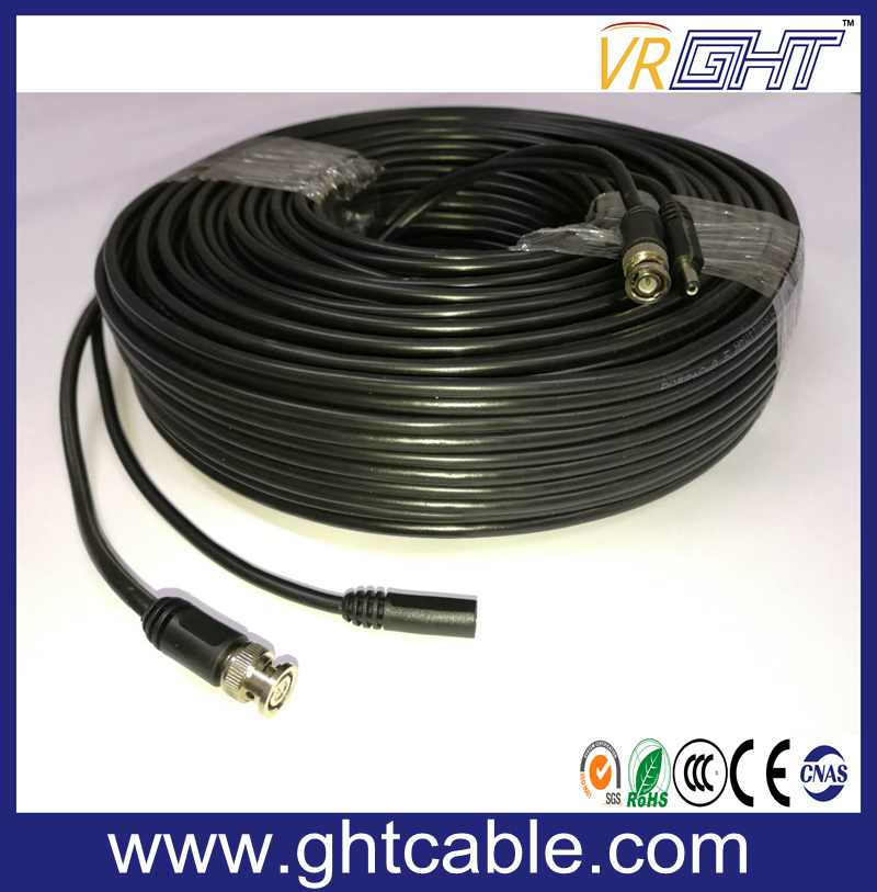 High Quality CCTV Cable with BNC and DC Connector