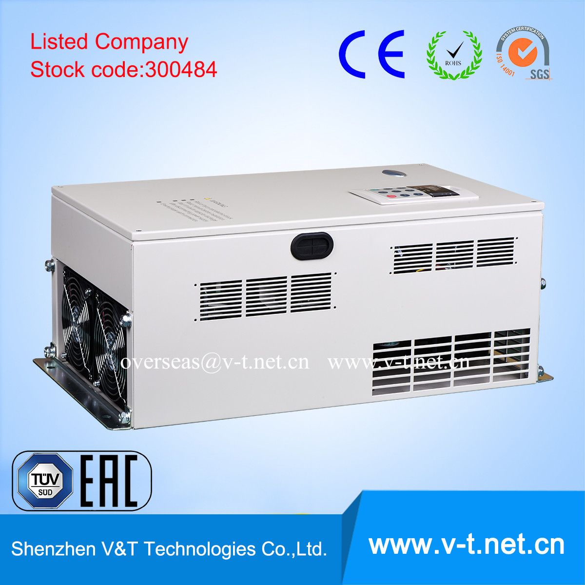 V&T V5-H Top Selling 37 to 45kw 400V Variable Torque/Light Load Application AC Drive