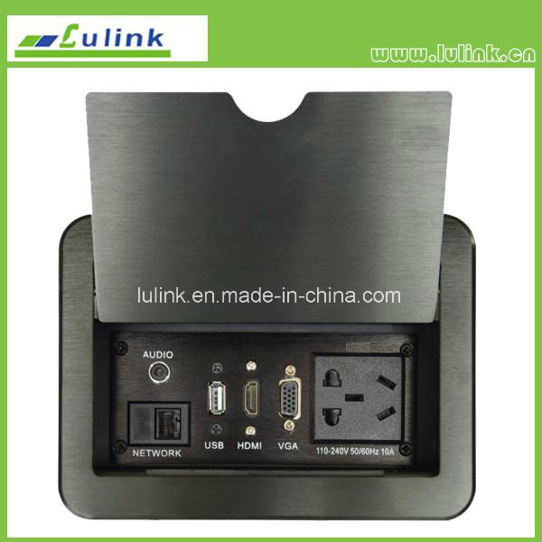 Desktop Socket with Flip-Open Cover, Flip Type Desktop Socket