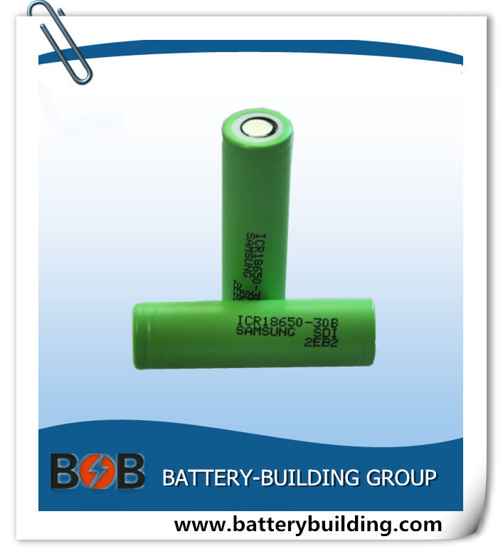 Icr18650 30b 3.7V 3000mAh Lithium Battery Cell