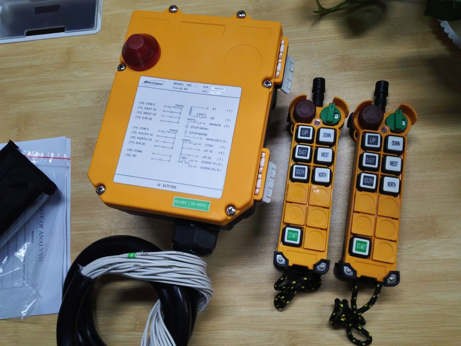 F24-6D Electric Hoist Radio Remote Control