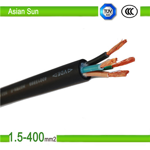 PVC Insulation 300/500V 4 Core Flexible Power Cable