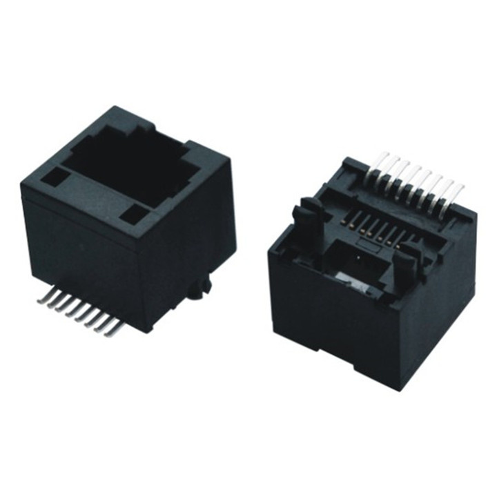 SMD Rj-45 Connector 8p8c Plastic PCB Connector