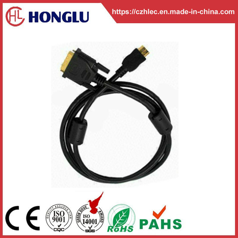 Gold Plated 1080P HDMI to DVI Cable