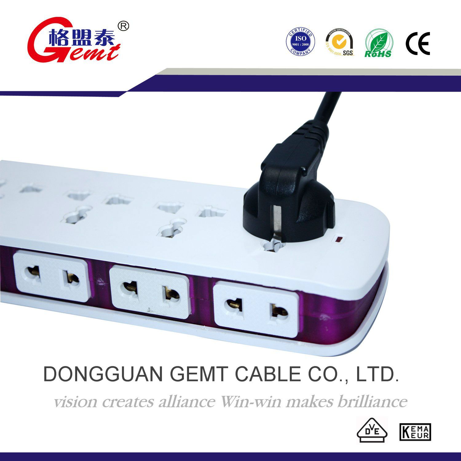 High Quality Printer/Monitor/Computer European AC Power Cord